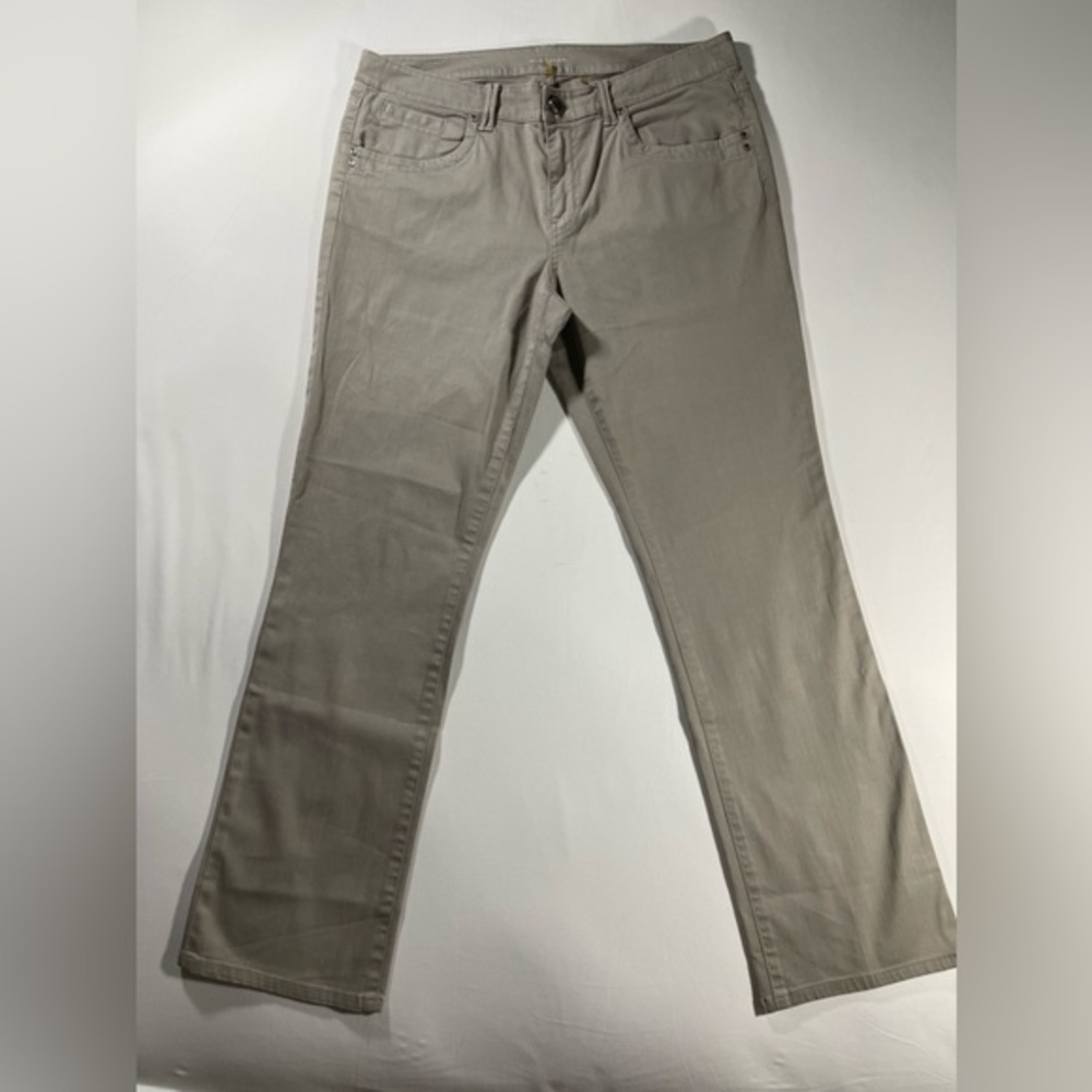 ELIE TAHARI ADENA STRAIGHT JEAN CLASSIC FIT SIZE‎ 12 Grey